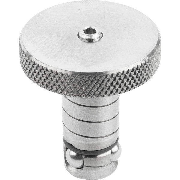 Locating Cylinder Ball Lock Stainless Steel, D=13, L=27, 6